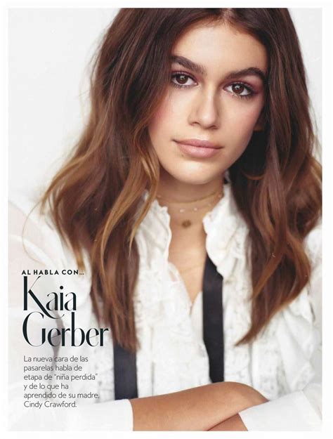 kaia gerber instyle|More.